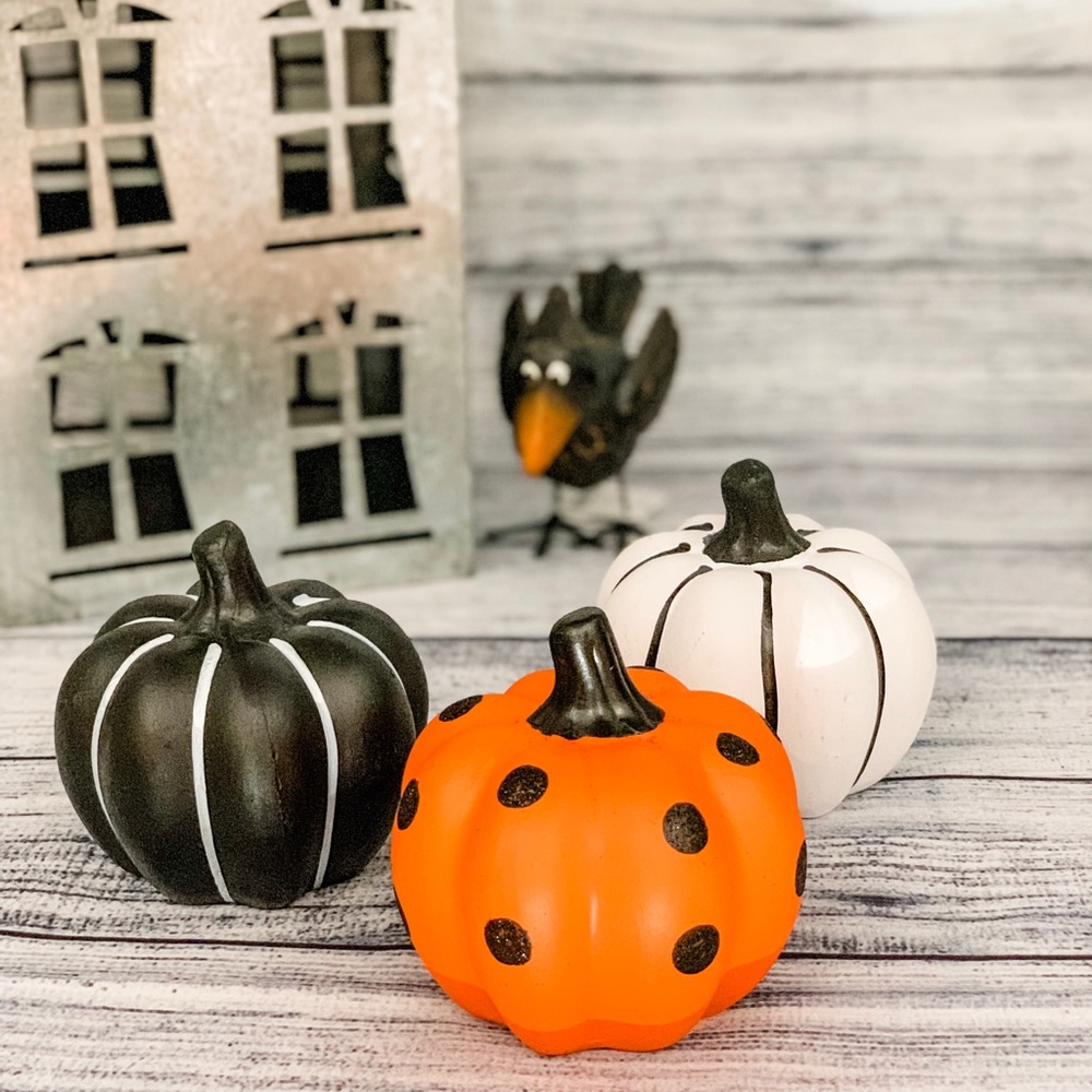 Halloween Pumpkin Trio